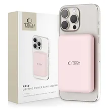 TECH-PROTECT PB10 LifeMag MagSafe Powerbank 5000MAH Rosa