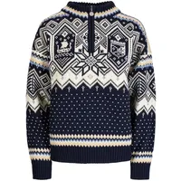 Dale of Norway VM Trondheim Sweatshirt Navy/OffWhite/Sandmelange M
