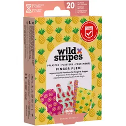 Wild Stripes Finger Flexi Pflaster - Food Edition