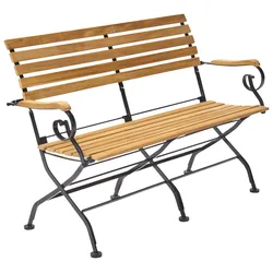 Ambia Garden Gartenbank (klappbar) WIMBLEDON - B/H/T ca. 130,00x86,50x59,00