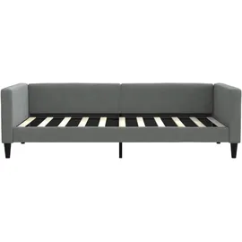 vidaXL Tagesbett 90 x 190 cm Dunkelgrau