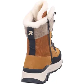 Rieker Schnürstiefel Damen Schwarz 36