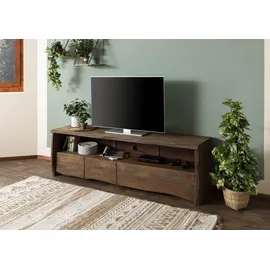 MASSIVMOEBEL24.DE TV-Board Mango 190x50x60 braun geölt Pure MANGO #220