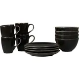 Broste Copenhagen Nordic Coal Frühstücksset 12-tlg. grau