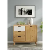 CASARIA Kiefernholz Sideboard Borneo Natur