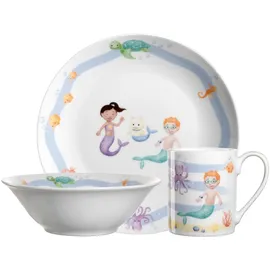 LEONARDO Bambini Avventura Kindergeschirr-Set 3-tlg. blau