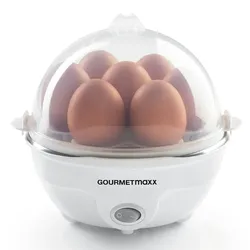 GOURMETmaxx Eierkocher für 7 Eier - weiß