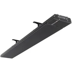 Heatstrip Design 3600 Watt Fernbedienung Schwarz Elektroheizer Heizstrahler Wärme