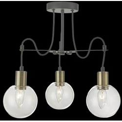 Luxera 91064402 Pendelleuchte Abrazo 3x40W|E14