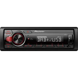 EHO Pioneer MVH-130DAB 1 DIN Media Autoradio DAB+ Short Body USB AUX passend für Seat Mii ab 2011 schwarz