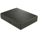 Elba Heftbox 6,5 cm schwarz marmoriert