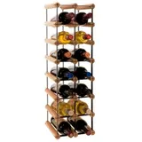 Proregal Weinregal Braun, Holz, Kiefer, Rechteckig, 22.5x72.5x24.5 cm, Wohnzimmer, Regale, Weinregale