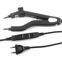 CLASSIC CODA Hair Connect Tool Mini Tragbarer Intelligenter Haarverlaengerungsanschluss 100 220 Temperatursteuerbarer Heimhaushalts-Haaranschluss - Schwarz