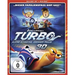 Turbo - Kleine Schnecke, großer Traum  (+ BR) [3D Blu-ray] | Zustand: Neu & original versiegelt