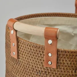 Aquanova Cino Wäschekorb braun