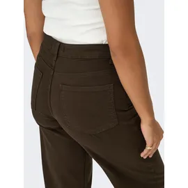 Only Jeans ONLMADISON BLUSH HW WIDE comfort/relaxed in Dark Brown Denim | Gr.: M/L30