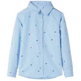 vidaXL Kinderhemd Hellblau 116