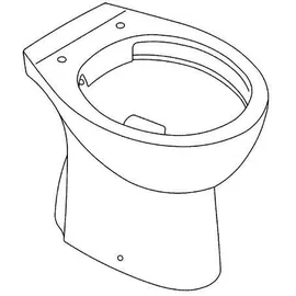Grohe Bau Keramik Stand-Tiefspül-WC (39431000)