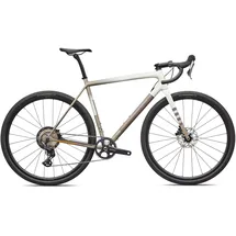 Specialized Crux Comp 2026 58 Zoll RH 58 cm Unisex Dune White/Sandstone Metallic/Desert Metallic/Orange Zest