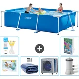 Rechteckiger Frame Pool - 300x200x75 Cm - 7-teilig  S112