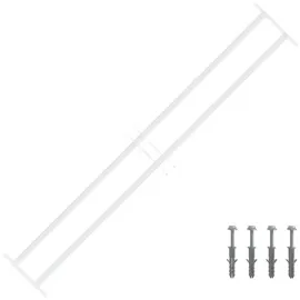 vidaXL Sicherheitsgitter für Fenster mit 2 Querstangen 3 pcs 93-174 cm