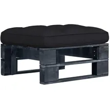 vidaXL Paletten-Hocker 120 x 80 x 45 cm Weiß