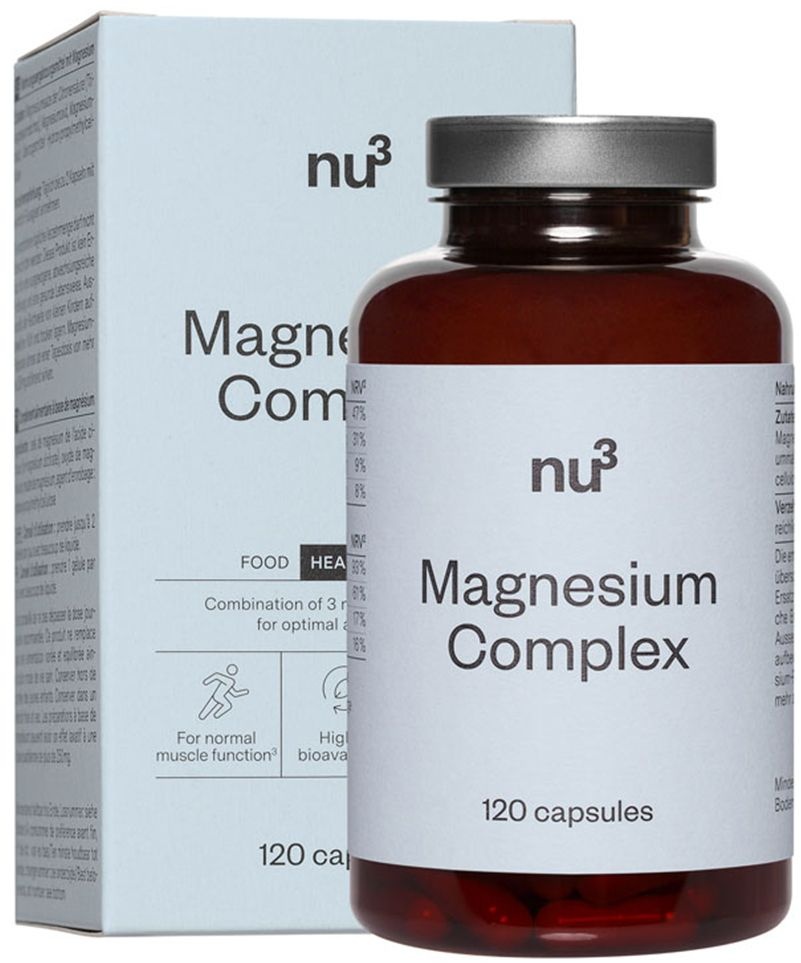 nu3 Premium Magnesium Komplex Kapseln 120 St 120 St Kapseln