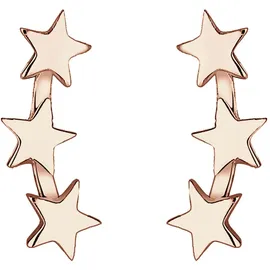 Elli Ohrstecker Sterne roségold 925 Sterling Silber