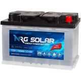 Solarbatterie 12V 100Ah Boot Versorgungsbatterie Verbraucher USV SOLAR Batterie 80Ah