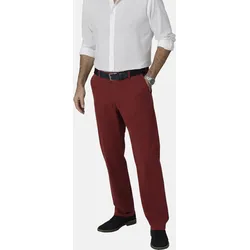 Anzughose BABISTA "Hose MODAFLORO", Herren, Gr. 60, rot, Obermaterial: 98% Baumwolle CO. 2% Elasthan EL., regular fit, Hosen, mit mehr Bequemlichkeit