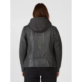 Maze Lederjacke 42021318 in anthrazit | 44