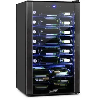 Klarstein Vinomatica Weinkühlschrank 95l Touch-Bedienfeld 85W 4-18 °C,