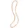 COLLEZIONE ALESSANDRO Lange Kette Frankfurt Beige / Glas