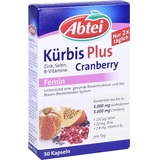 Abtei Cranberry Plus Kürbis Kapseln 30 St.