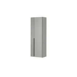 Hängeschrank   ¦ grau ¦ Maße (cm): B: 58 H: 165 T: 34.0