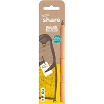 Share Bleistift Jumbo 2 St. grau