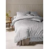 IRISETTE Rio 8643 floral Grau 135 x 200 cm + 80 x 80 cm