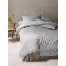 IRISETTE Rio 8643 floral Grau 135 x 200 cm + 80 x 80 cm