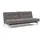 Innovation Living Schlafcouch Polyester 3-Sitzer Grau