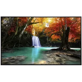 Papermoon Infrarotheizung Tiefer Waldwasserfall 600 W bunt