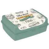 KEEEPER Brotdose carla midi "Space Tour", nordic green, Lunchbox, Grün