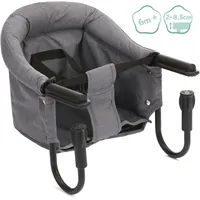 fillikid Tischsitz Comfort mit gepolsterter Sitzfläche inkl. Tasche - Grau