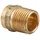 IBP Bänninger Rotguss-lötfitting Übergangsnippel 22 Mm X 1/2 Zoll Ag - Typ 4243g, Dvgw