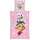 Paw Patrol Glow in the Dark Rosa 135 x 200 cm + 80 x 80 cm