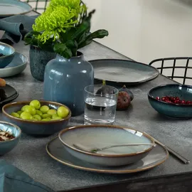 Villeroy & Boch Speiseteller Lave 28 cm blau
