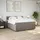 vidaXL Boxspringbett 180 x 200 cm Taupe