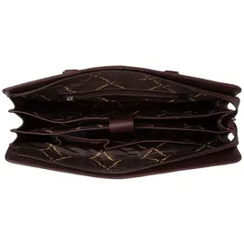 The Chesterfield Brand Fidenza Schultertasche Leder 40 cm Laptopfach braun