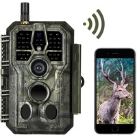 BlazeVideo 32MP 1296P PIR Wildkamera Wlan Fotofalle Jagdkamera Wildtierkamera