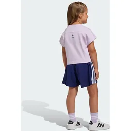 adidas DISNEY FROZEN T-SHIRT SET - ice Lavender / Dark blue 110