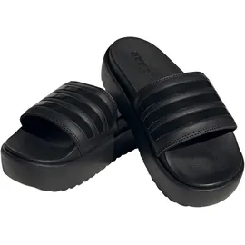 adidas Adilette Platform Badesandalen Black 43